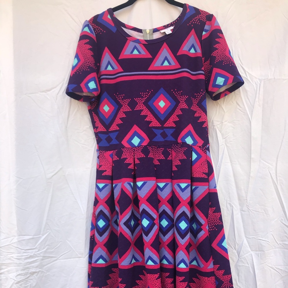 LuLaRoe Amilia Dress Size L